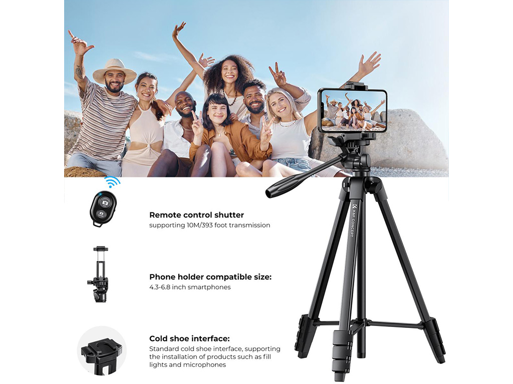 K&F Concept Eko Tripod B174A1 (KF09.125)
