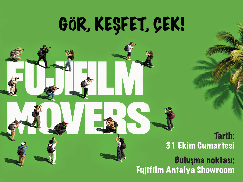 Fujifilm Fujifilm Movers Bu etkinliğin kontenjanı 25 kişidir. Şu an 22 kişilik yer kalmıştır.