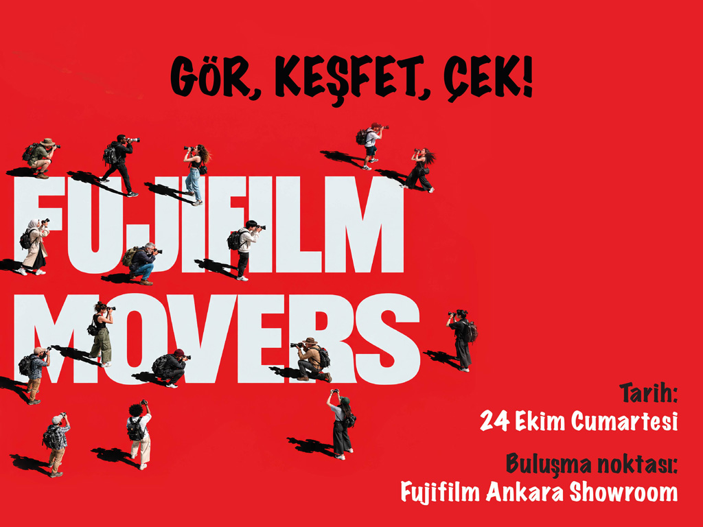 Fujifilm Fujifilm Movers Bu etkinliğin kontenjanı 25 kişidir. Şu an 22 kişilik yer kalmıştır.