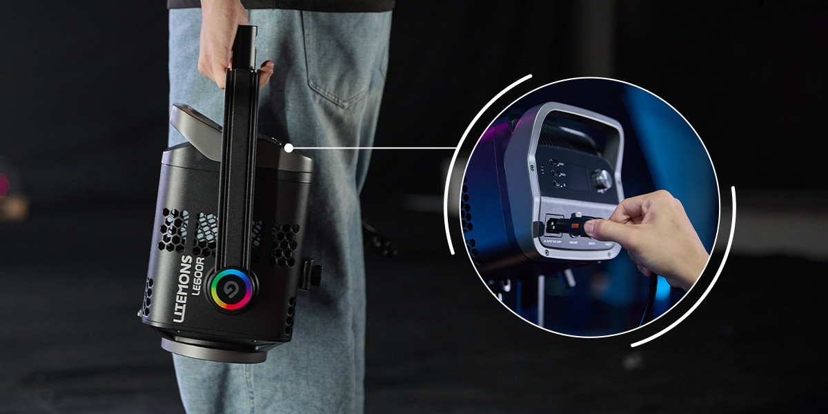 Godox LE200R dahili g&uuml;&ccedil; sistemi
