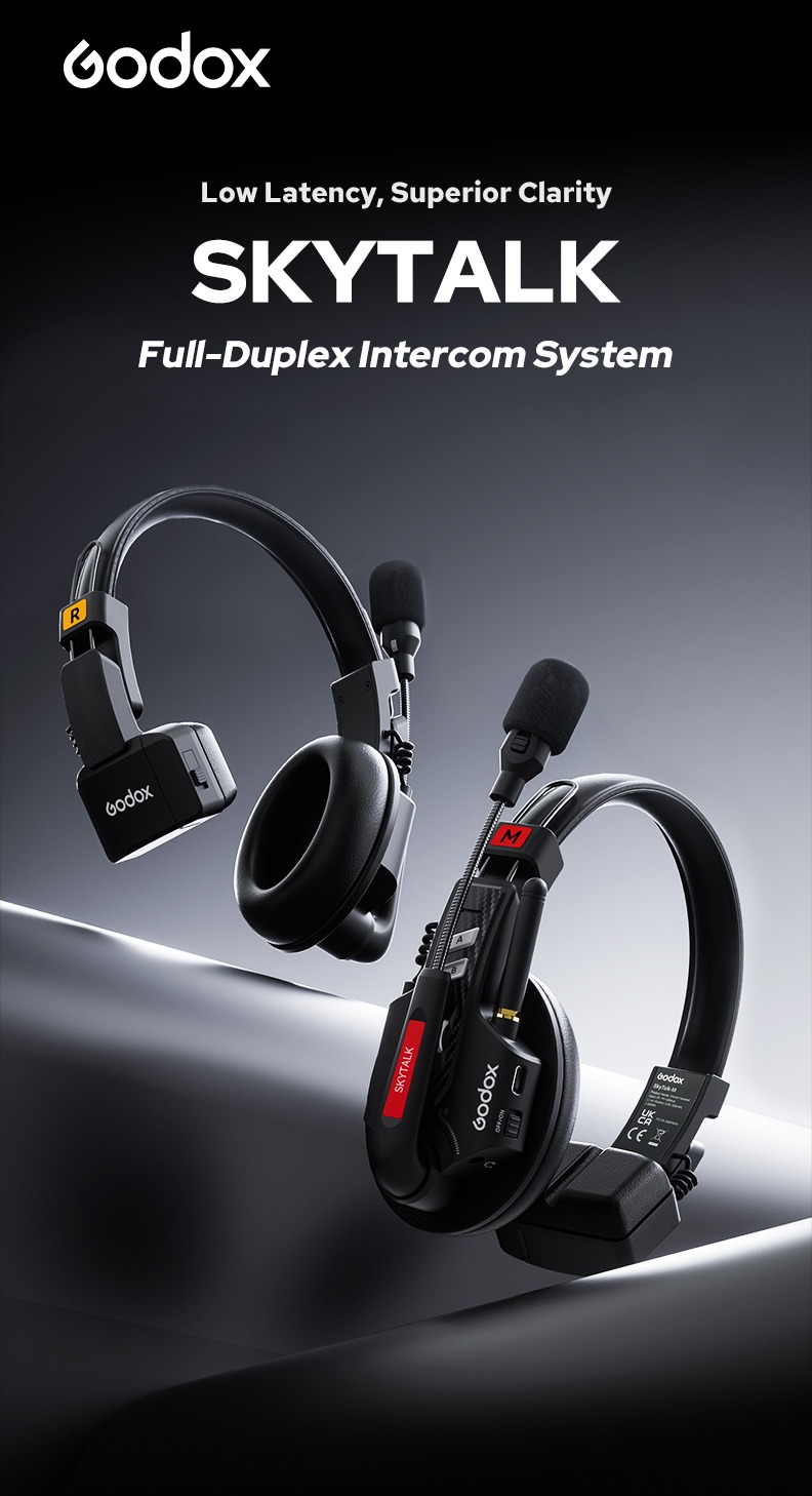 Godox SkyTalk R &mdash; SkyTalk tam dupleks interkom sistemi