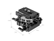 SmallRig 2092B 15mm Sistem Plakası