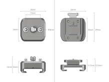 SmallRig 4500 Hawklock Cold Shoe