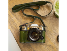 SmallRig 4711 X-T50 için Yeşil Deri Kılıf