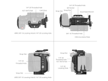 SmallRig 5656 Canon EOS C50 Uyumlu Kafes