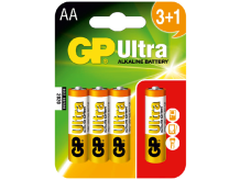 GP Ultra Alkalin 4 x AA Pil