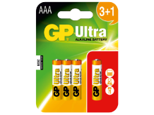 GP Ultra Alkalin 4 x AAA Pil