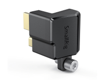 SmallRig AAA2700 BMPCC 4K Kamera Kafesi İçin HDMI ve Type-C Right-Angle Adaptör