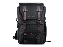 K&F Concept Kemerli "L" Siyah Sırt Çantası