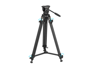 SMALLRIG 4684 HAFİF VİDEO TRİPOD SETİ AD-50