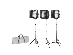 GODOX LP600R K3 RGB 3 x KİT PANEL LED IŞIK
