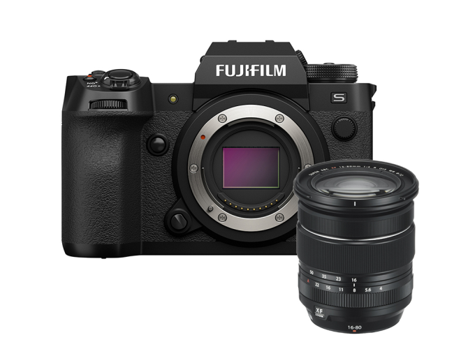 Fujifilm X-H2S Siyah + XF16-80mm Kit 