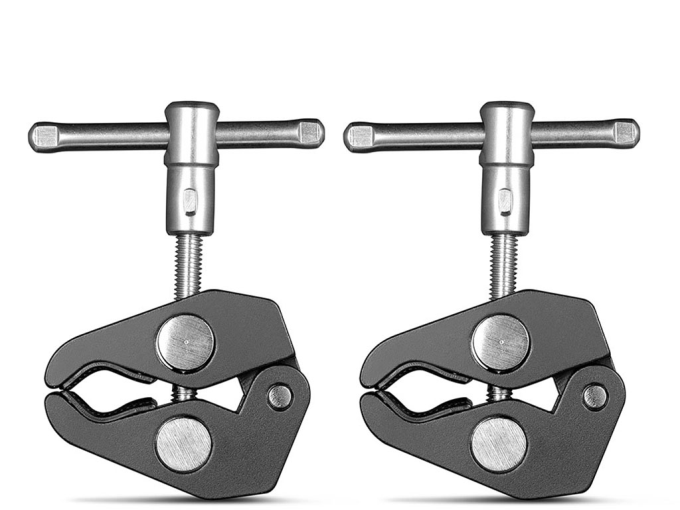 SmallRig 2058 İkili 1/4"-3/8" Süper Clamp Seti 