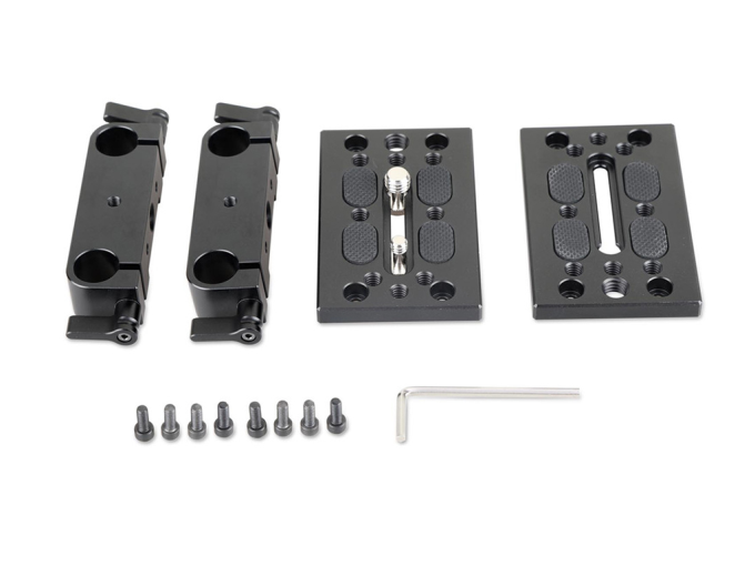 SmallRig 1798 15mm Dual Rod Baseplate 