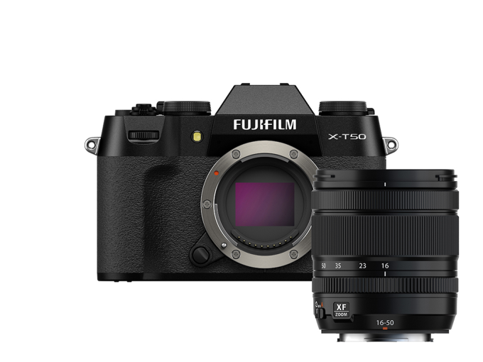 Fujifilm X-T50 Siyah + XF16-50mm Kit 