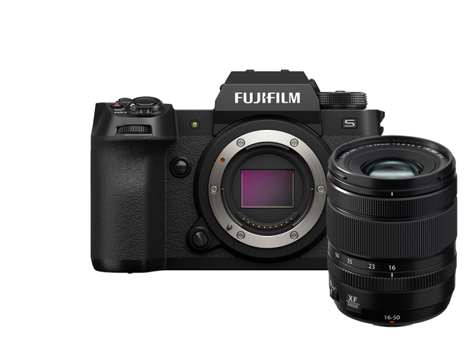 Fujifilm X-H2S Siyah + XF16-50mm Kit 