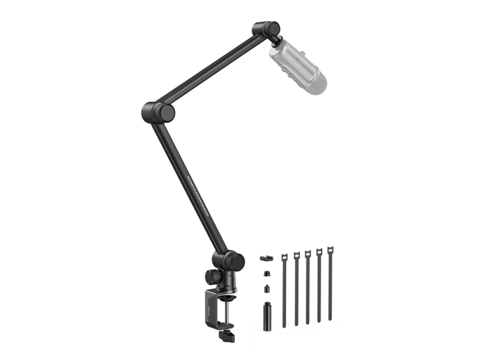 SmallRig 4303 Masa Montajı için Mikrofon Standı 1.5kg Taşıma Kapasiteli