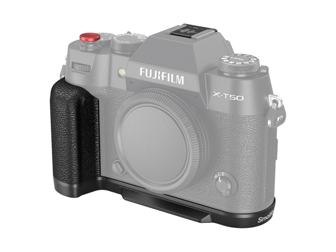 SmallRig 4712 X-T50 için Antrasit Silikon L Bracket 