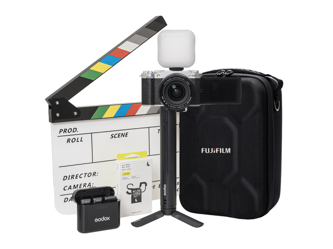 Fujifilm X-M5 Gümüş + XF16-50mm Vlogger Kit 