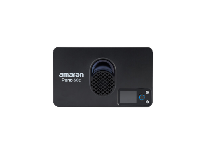 Aputure Amaran Pano 60c 60W RGB Panel LED Işık (Siyah) 
