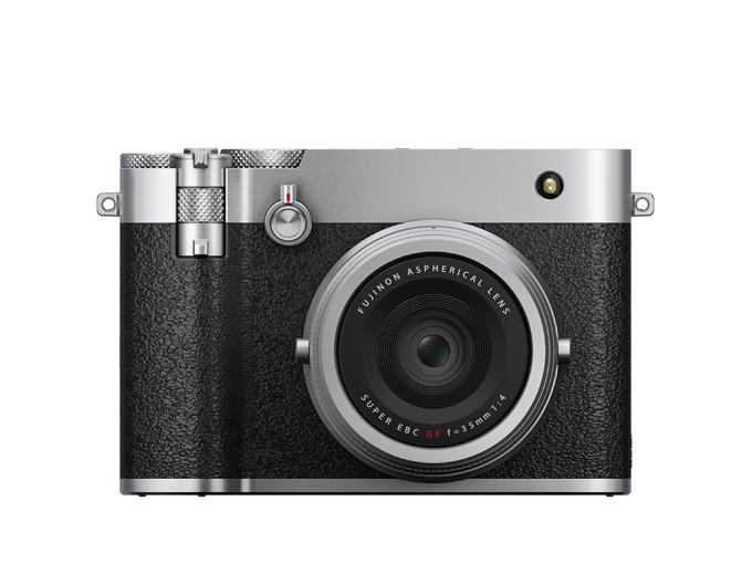 Fujifilm GFX100RF Orta Format Fotoğraf Makinesi - Gümüş
