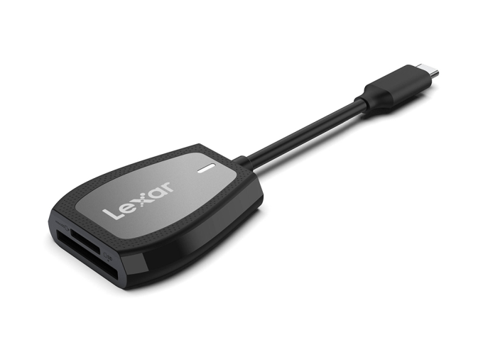 Lexar LRW470U USB Type-C Çift Yuvalı Kart Okuyucu 