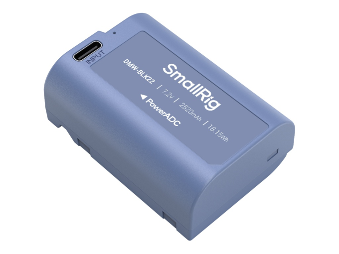 SmallRig 4906 Panasonic DMW-BLK22 USB-C Batarya 