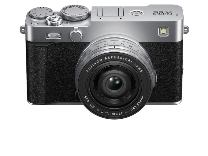 Fujifilm X-E5 Gümüş + XF23mmF2.8 R WR Kit 