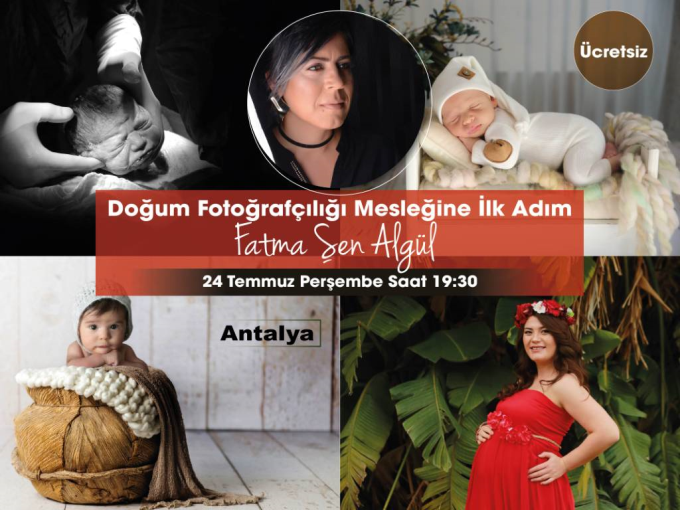 Fujifilm Doğum Fotoğrafçılığı Mesleğine İlk Adım Bu etkinliğin kontenjanı 35 kişidir. Şu an 22 kişilik yer kalmıştır. 