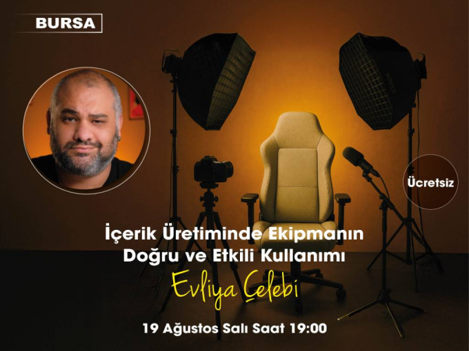 Fujifilm İçerik Üretiminde Ekipmanın Doğru ve Etkili Kullanımı Bu etkinliğin kontenjanı 70 kişidir. Şu an 0 kişilik yer kalmıştır. 
