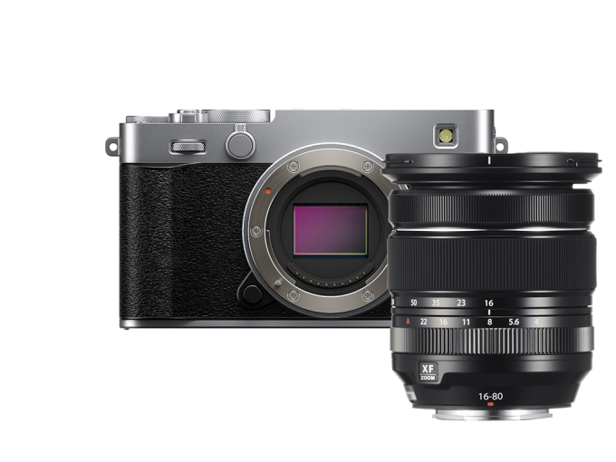 Fujifilm X-E5 Gümüş + XF16-80mm Kit 