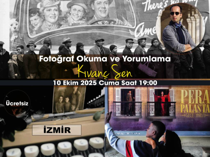 Fujifilm Fotoğraf Okuma ve Yorumlama Bu etkinliğin kontenjanı 80 kişidir. Şu an 5 kişilik yer kalmıştır. 