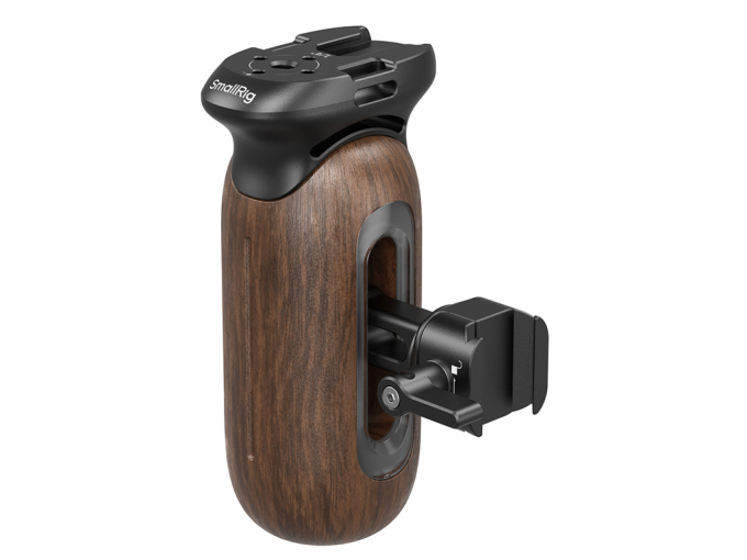 SmallRig 5239 Wooden Side Handle Nato Clamp 