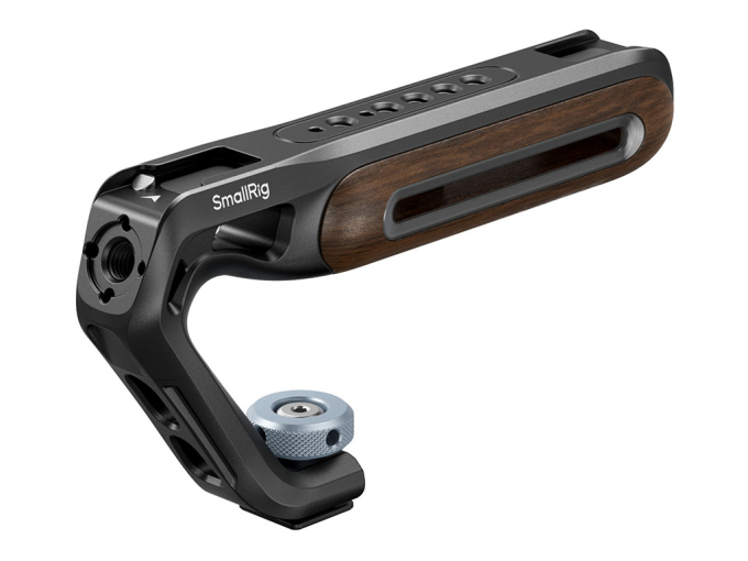 SmallRig 5250 Wooden Top Handle Cold Shoe Mount 