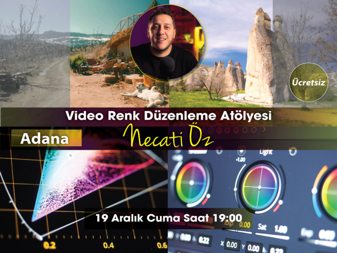 Fujifilm Video Renk Düzenleme Atölyesi Bu etkinliğin kontenjanı 25 kişidir. Şu an 0 kişilik yer kalmıştır.
