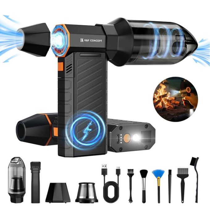 K&F Concept Elektrikli Hava Üfleyici 2'si 1arada Set (KF08.074)
