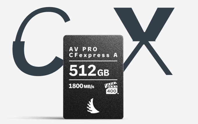 Angelbird 512GB CFexpress v4 A Tipi Hafıza Kartı 