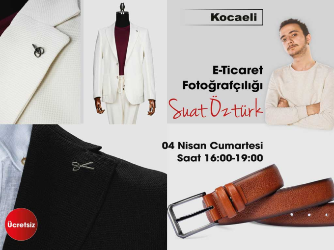 Fujifilm E-Ticaret Fotoğrafçılığı Bu etkinliğin kontenjanı 30 kişidir. Şu an 28 kişilik yer kalmıştır.