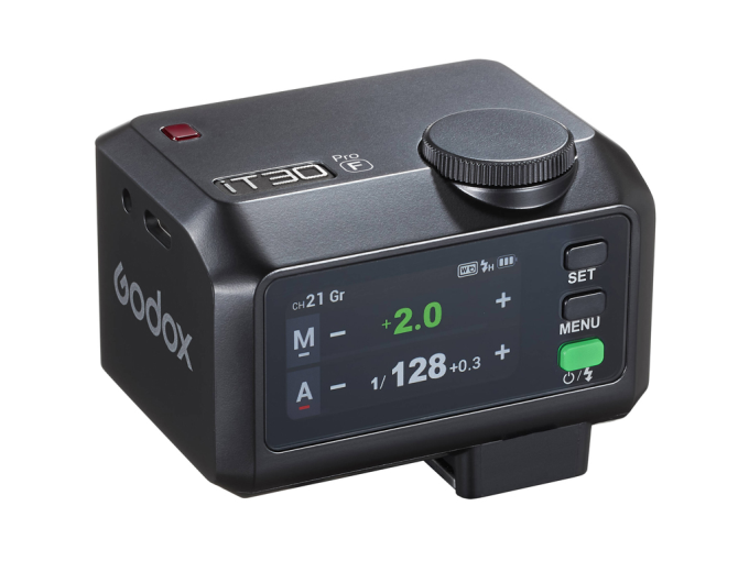 Godox iT30Pro Fujifilm Uyumlu TTL Tepe Flaşı (Siyah) 