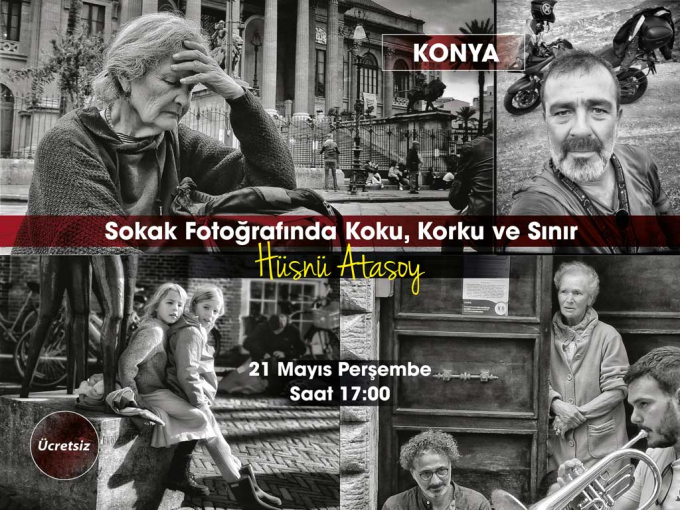 Fujifilm Sokak Fotoğrafında Koku, Korku ve Sınır Bu etkinliğin kontenjanı 60 kişidir. Şu an 60 kişilik yer kalmıştır. 