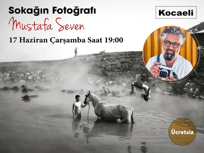 Fujifilm Sokağın Fotoğrafı Bu etkinliğin kontenjanı 40 kişidir. Şu an 39 kişilik yer kalmıştır.
