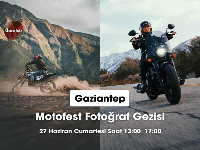 Fujifilm Motofest Fotoğraf Gezisi Bu etkinliğin kontenjanı 15 kişidir. Şu an 12 kişilik yer kalmıştır. 