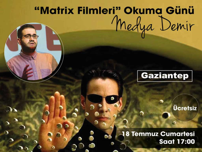 Fujifilm Matrix Filmleri Okuma Günü Bu etkinliğin kontenjanı 60 kişidir. Şu an 60 kişilik yer kalmıştır. 