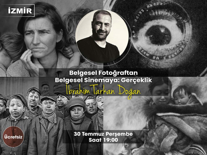 Fujifilm Belgesel Fotoğraftan Belgesel Sinemaya: Gerçeklik Bu etkinliğin kontenjanı 60 kişidir. Şu an 48 kişilik yer kalmıştır.
