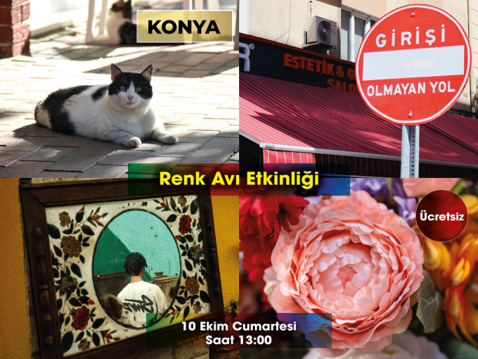 Fujifilm Renk Avı Etkinliği Bu etkinliğin kontenjanı 40 kişidir. Şu an 40 kişilik yer kalmıştır.