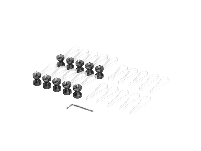 SmallRig 6527 Evrensel Kablo Kelepçesi (10' lu Set) 10 adet
