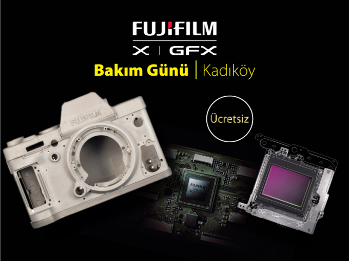 Fujifilm Fujifilm GFX ve X Sistem Bakım Günleri - Kadıköy Bu etkinliğin kontenjanı 100 kişidir. Şu an 72 kişilik yer kalmıştır.
