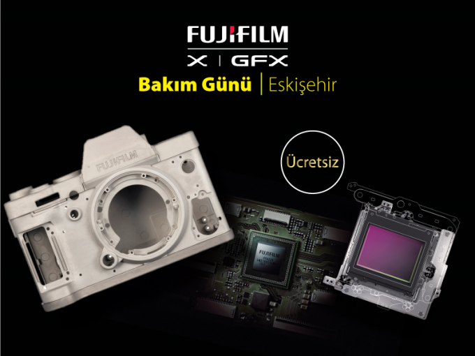 Fujifilm Fujifilm GFX ve X Sistem Bakım Günleri Bu etkinliğin kontenjanı 80 kişidir. Şu an 76 kişilik yer kalmıştır. 