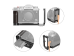 SmallRig 4137 Fujifilm X-T5 için L-Bracket 