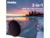 Haida 67mm Pro II CPL-VND Dairesel Polarize ve Değişken ND 2in1 Filtre 